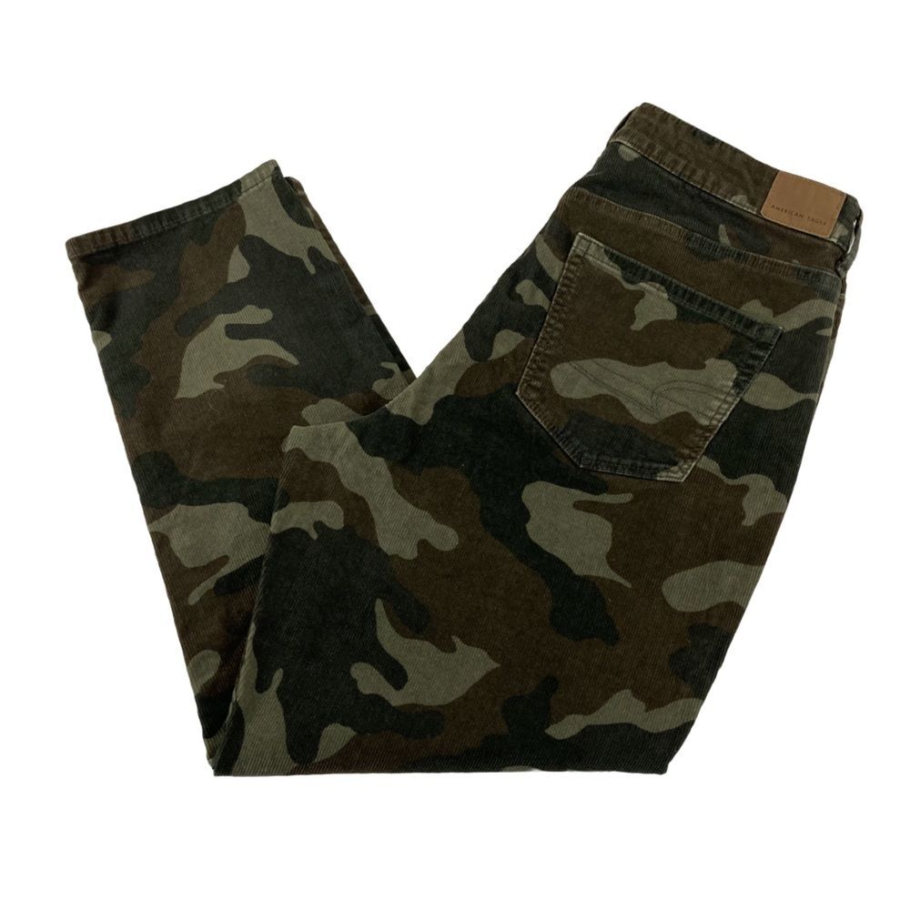 American Eagle Outfitters Camouflage Straight Leg Jeans
